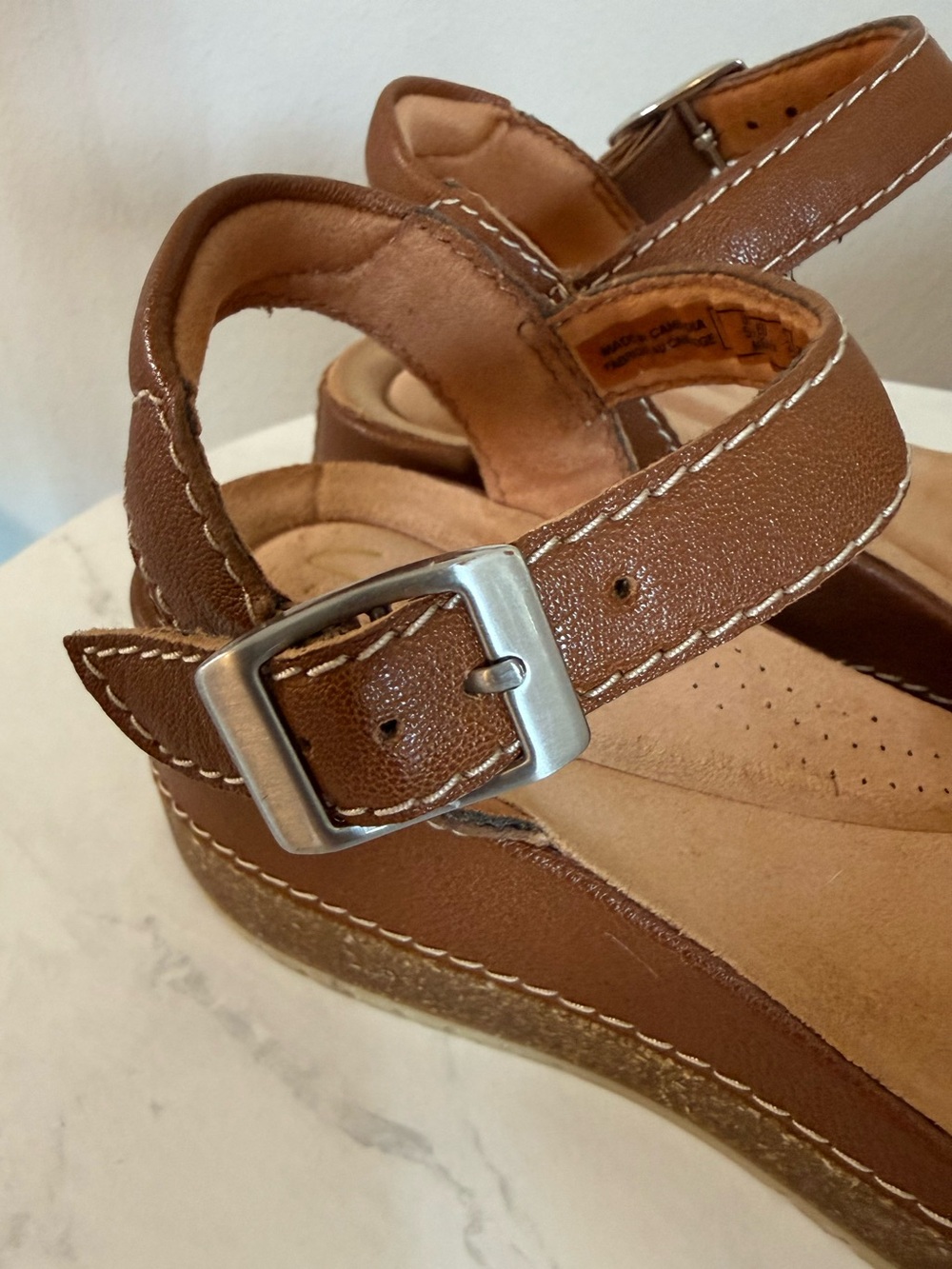 EUC Clarks Kassanda Lily Sandals Size 5.5 Med - Picture 6 of 11